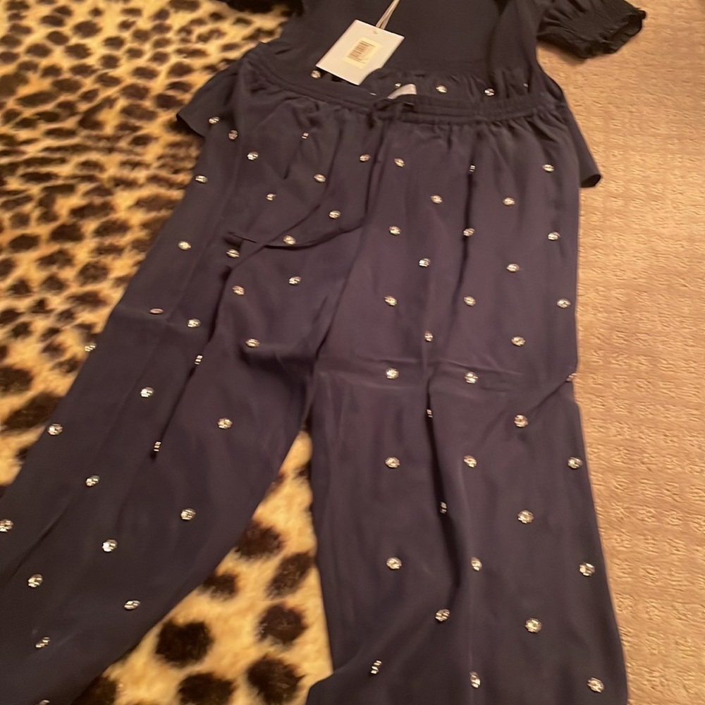 Hill house home bejeweled pajama set